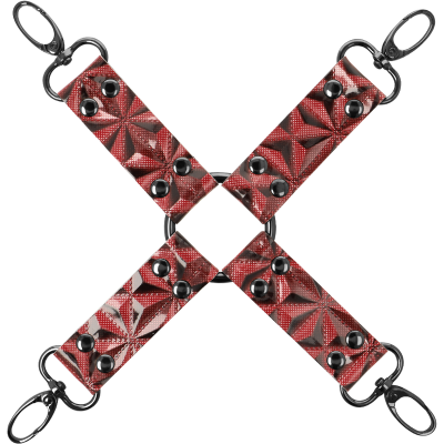 Begme Red Edition Vegan Leather Hog Tie - image 1