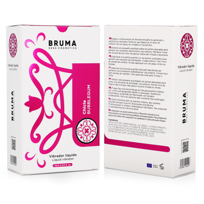 Bruma Liquid Vibrator Ultra Sliding Bubblegum 15ml - image 7