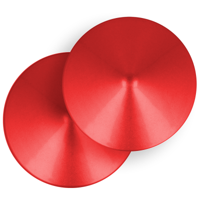 Ohmama Fetish Red Circle Nipple Covers Ohmama Fetish Red Circle Nipple Covers