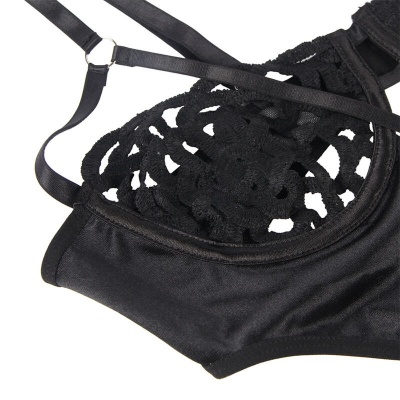 Subblime Sexy Lace Bodysuit Black S/M - image 7