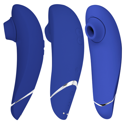 Womanizer Premium 2 Clitoral Stimulator Blueberry - image 2