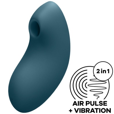 Satisfyer Vulva Lover 2 Air Pulse Stimulator Blue