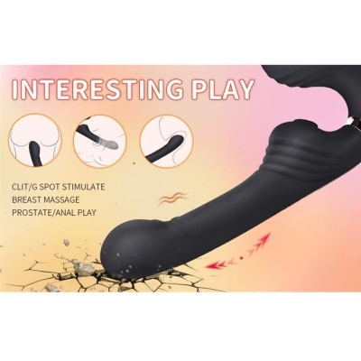 Nalone Allow Dual Vibrator - Black - image 5