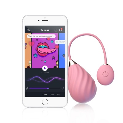 Foto van Magic Sundae App Controlled Vibratie Eitje - Roze