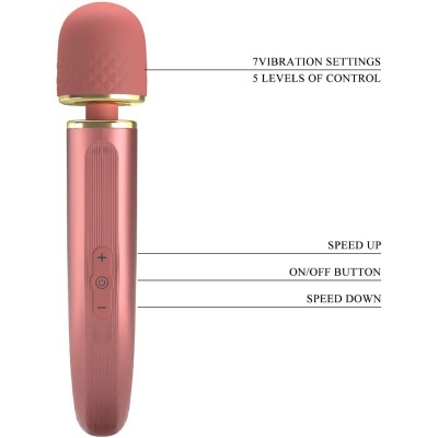Pretty Love Massager 7 Vibration Modes Pink 29cm - image 8
