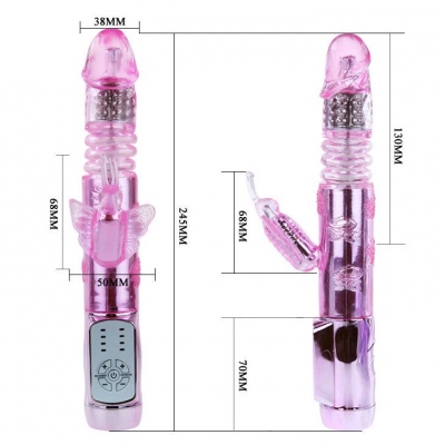 Baile Rabbit Throbbing Butterfly Rotator - image 8