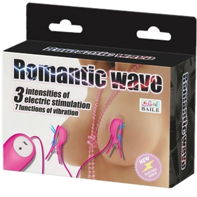 Romantic Wave clamps With Vibration And Fuchsia Electroshock - image 7