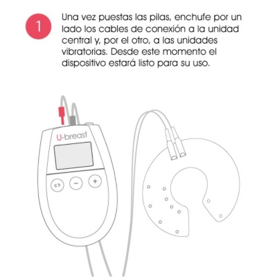 500 Cosmetics U-Breast Electrostimulation Device - image 2