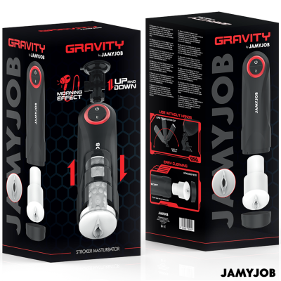 Jamyjob Gravity Automatic Masturbator 5 Thrusting Modes - image 7