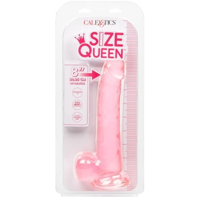 Calexotics Size Queen Dildo Pink 20.3cm - image 7