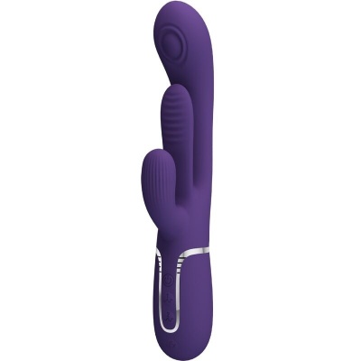 Pretty Love Shania Triple Rabbit Vibrator Purple Pretty Love Shania Triple Rabbit Vibrator Purple