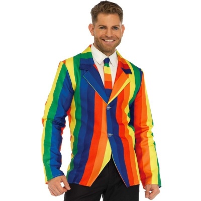 Leg Avenue Blazer with Tie Rainbow S
