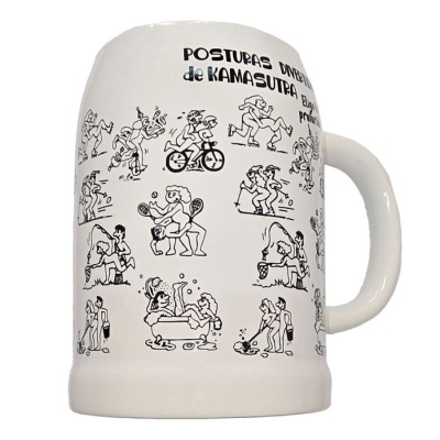 Diverty Sex Kama Sutra Beer Pitcher 700ml Diverty Sex Kama Sutra Beer Pitcher 700ml