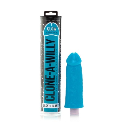 Clone-A-Willy - Kit Glow-in-the-Dark Blue Foto van Clone-A-Willy - Kit Glow-in-the-Dark Blue