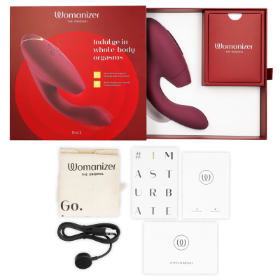 Womanizer Duo 2 Stimulator Bordeaux - image 6