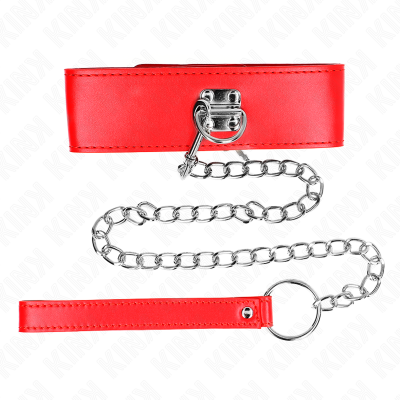 Necklace With Belt 65 CM With Wide Red Strap Adjustable 33.5-41 CM X 5 - image 2