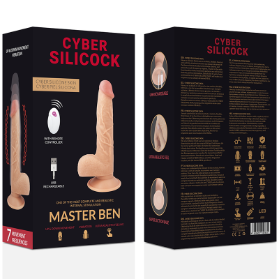 Cyber Silicock Master Ben Realistic Vibrator 23.88CM - image 7