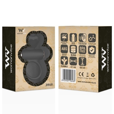 Womanvibe Zeus Silicone Vibrator Ring - image 2