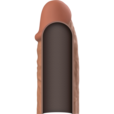 VirilXL Liquid Silicone Penis Extension V3, Brown - image 5