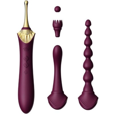 Zalo Bess 2 Clitoral Massager Purple - image 1