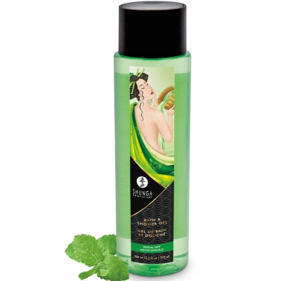 Shunga Bath Shower Gel Sensual Mint 370ML Shunga Bath Shower Gel Sensual Mint 370ML