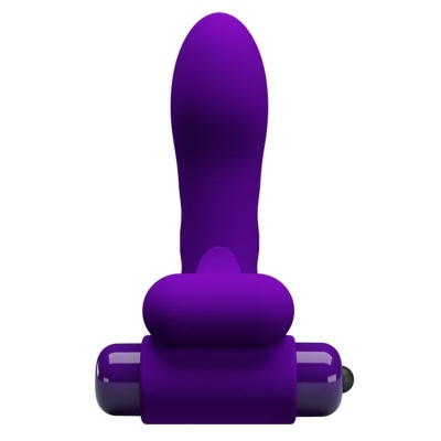 Pretty Love Orlando Purple Vibrator Finger Cover - image 2