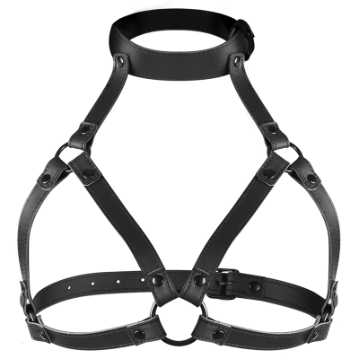 Fetish Submissive Chest and Neck Harness - image 4
