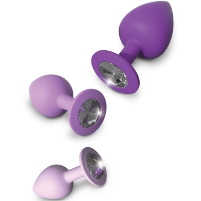 Fantasy for Her Violet Anal Plug Set 3 - image 2