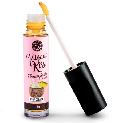 Secretplay Vibrant Kiss Lip Gloss Pina Colada 6g - image 2