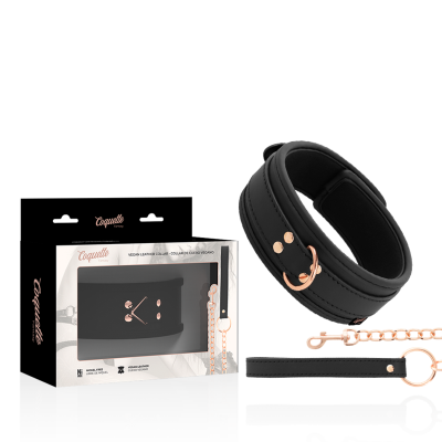 Coquette Chic Desire Fantasy Vegan Collar with Leash - image 1