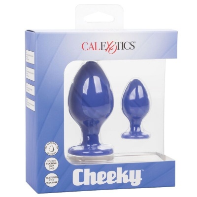 Calexotics Cheeky Butt Plug Purple Small - image 10
