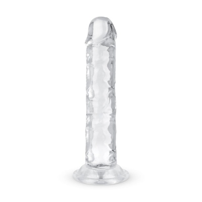 Jelly Dildo zonder Ballen - 14 cm Foto van Jelly Dildo zonder Ballen - 14 cm