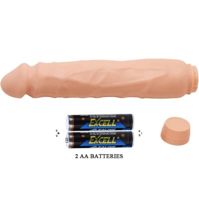 Baile Jack Realistic Vibrator 26 CM Flesh - image 6