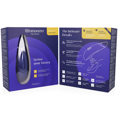 Womanizer Premium 2 Clitoral Stimulator Blueberry - image 7