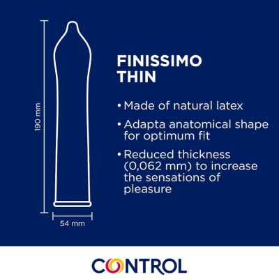 Control Finissimo Senso Condoms 144 Units - image 2