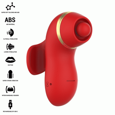 Intense - Patty Stimulator With 4 Heads, Suction, Tapping, Tickling... - image 2