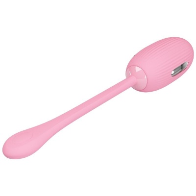 Pretty Love Doreen Pink Vibrating Egg Dual Cord - image 4