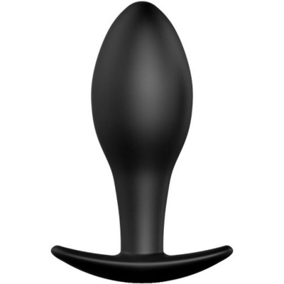 Anal Plug Silicone Anchor 8.5 Cm Black