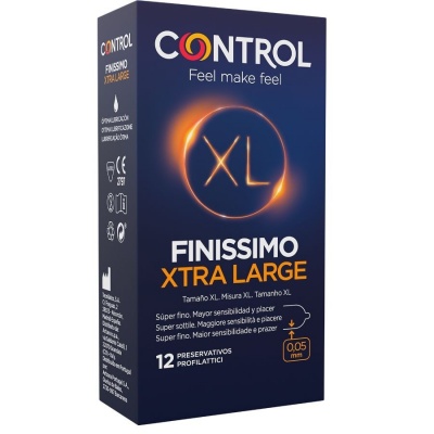 Control Finissimo XL Condoms 12 Pack - image 1