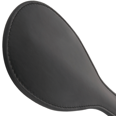 Rounded Black Fetish Paddle - image 3