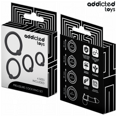 Addicted Toys Pressure Silicone Rings Set - image 6