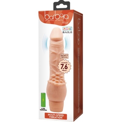 Baile Barbara Realistic Vibrator 19.5 CM Flesh - image 6