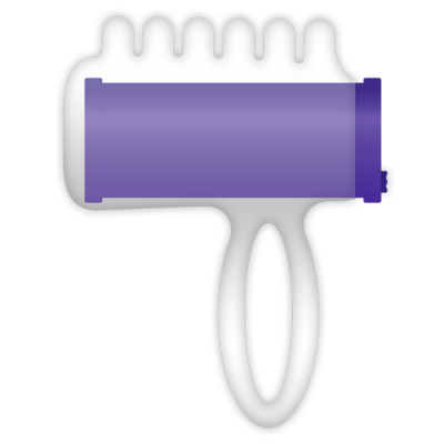 Casual Love Finger Fun Vibrator Purple - image 1