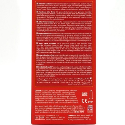 Skins Ultra Thin Premium Condoms Pack 16 - image 4