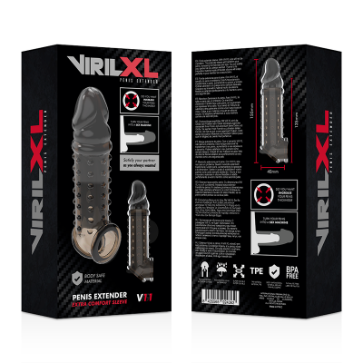 VirilXL Penis Extension & Sheath V11, Black - image 10