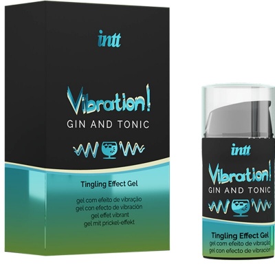 INTT Vibration Gin & Tonic Intimate Stimulant Gel 15ml - image 2