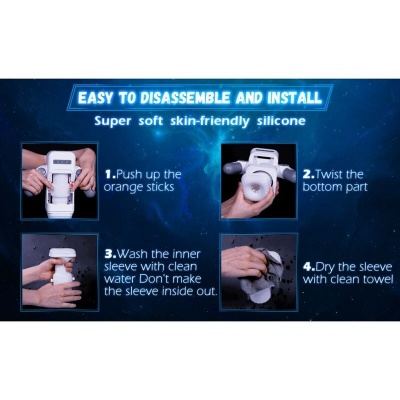 Game Cup Thrusting Vibration Masturbator with Heating - image 9