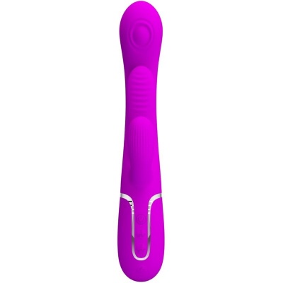 Pretty Love Shania Triple Rabbit Vibrator Pink - image 2