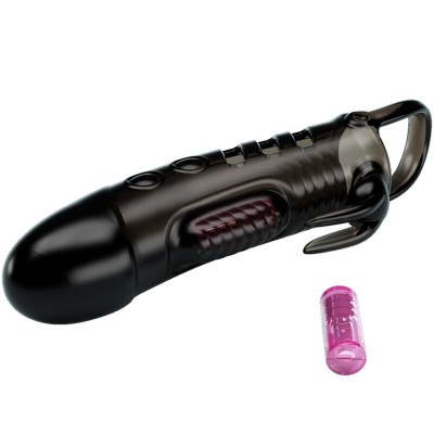 Pretty Love Sloane Rabbit Penis Sheath Black - image 3