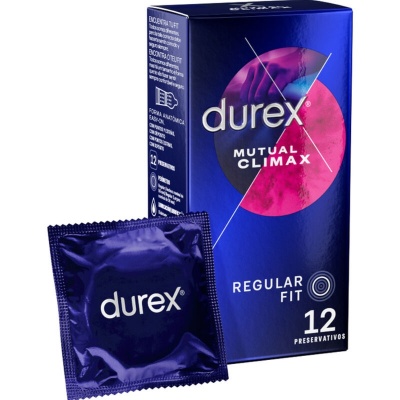 Durex Mutual Climax Condoms, 12 Pack - image 1